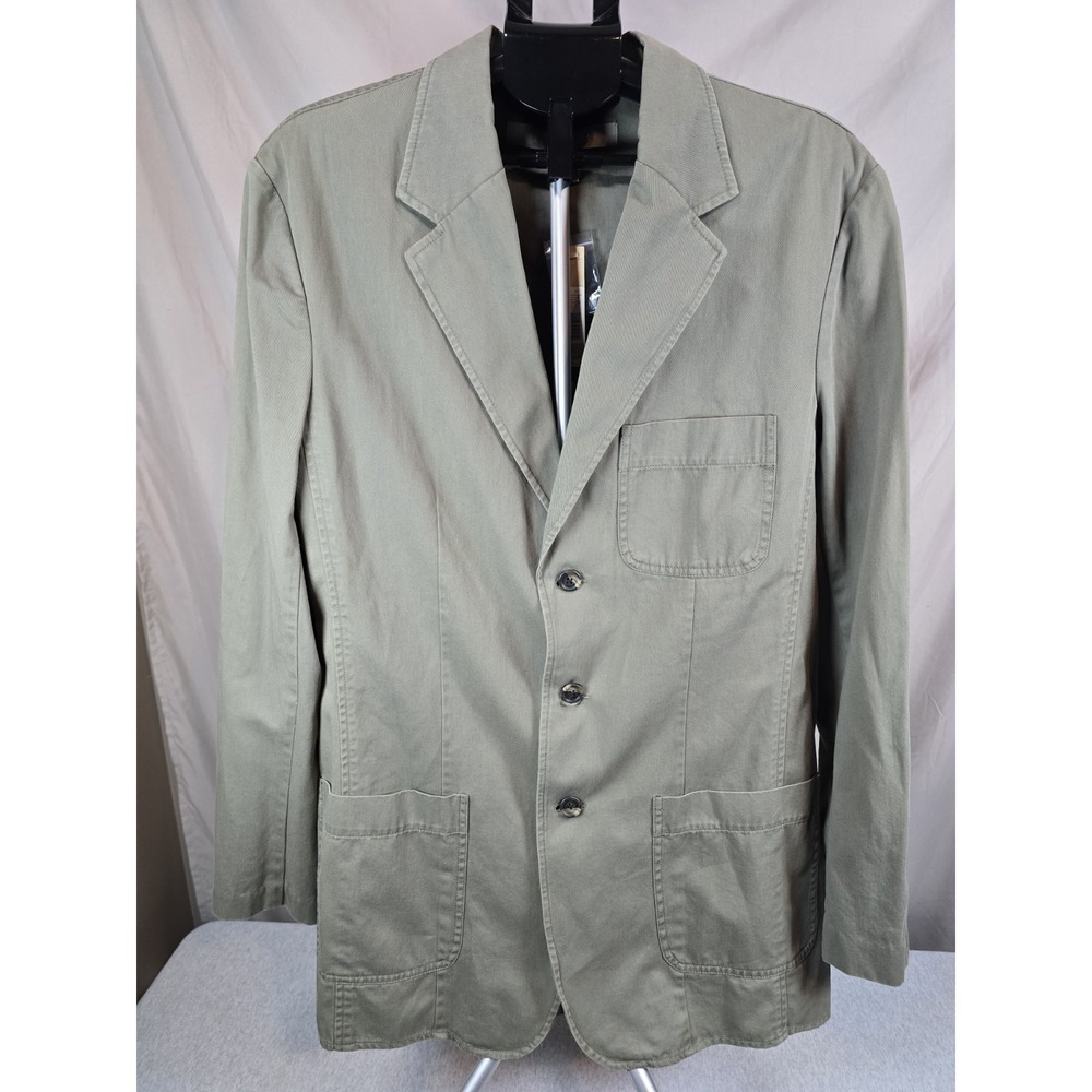 New‎ Vintage Field Gear LT Large Tall, 100% Cotton Green Jacket Business